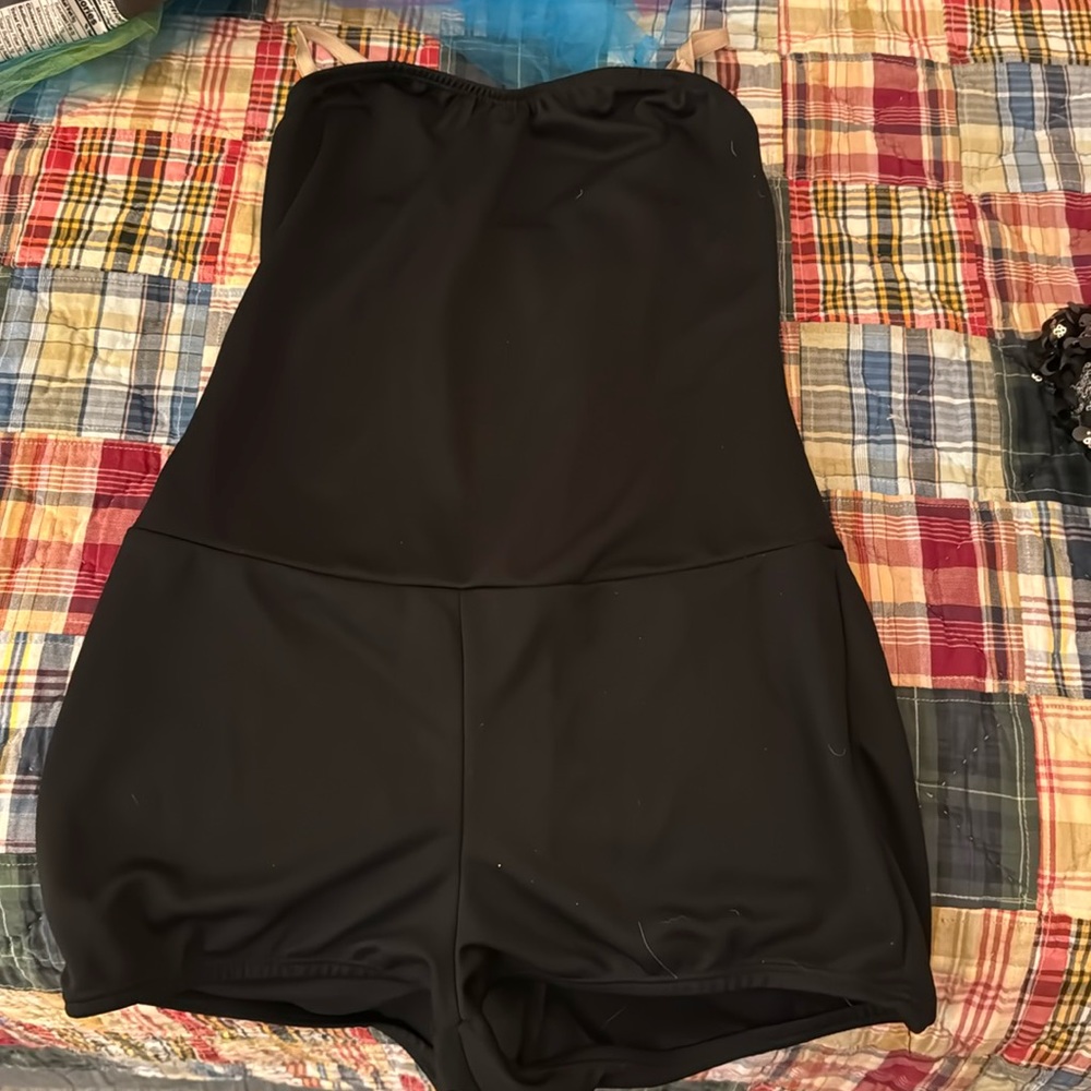 black unitard